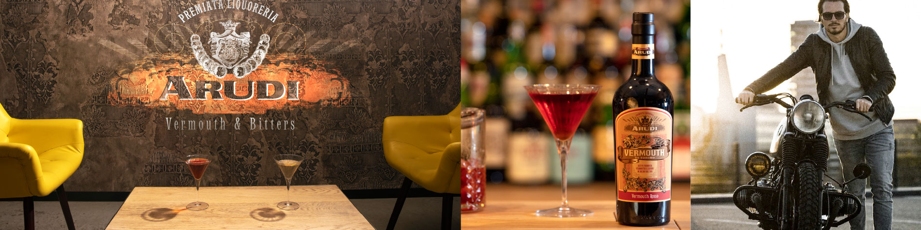 Arudi Vermouth & Bitters :: Vermouth di Torino Arudi, Vergin Vertosan, Vermouth Arudi Bianco, Vermouth di Torino Rosso, Vermouth Arudi Dry, Bitter Arudi